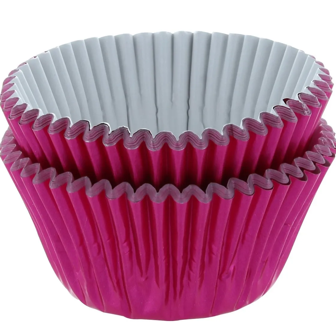 Culpitt Cupcake Vormpjes Folie Roze 50mm 50st.* Bakvormen Papier