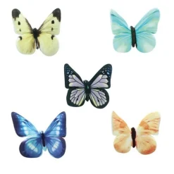 Culpitt Fondant Vlinders 30mm 20st.* Figuur Decoraties
