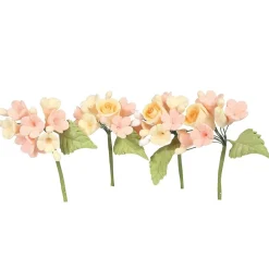 Culpitt Gumpaste Spray Pastel Mini Rozen 4st.* Bloem Decoraties