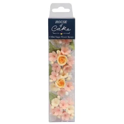 Culpitt Gumpaste Spray Pastel Mini Rozen 4st.* Bloem Decoraties