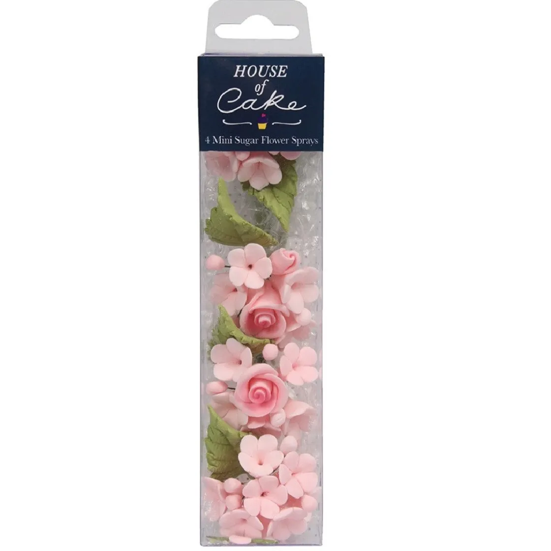 Culpitt Gumpaste Spray Roze Mini Rozen 4st.* Bloem Decoraties