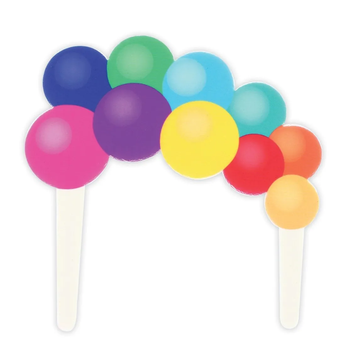 Culpitt Gumpaste Taarttopper Ballonnenboog 140x140mm* Figuur Decoraties