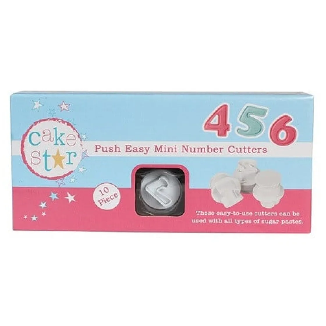 Culpitt Kleine Cijfers MINI Plunger Cutter Set* Cijfer En Letter Stekers