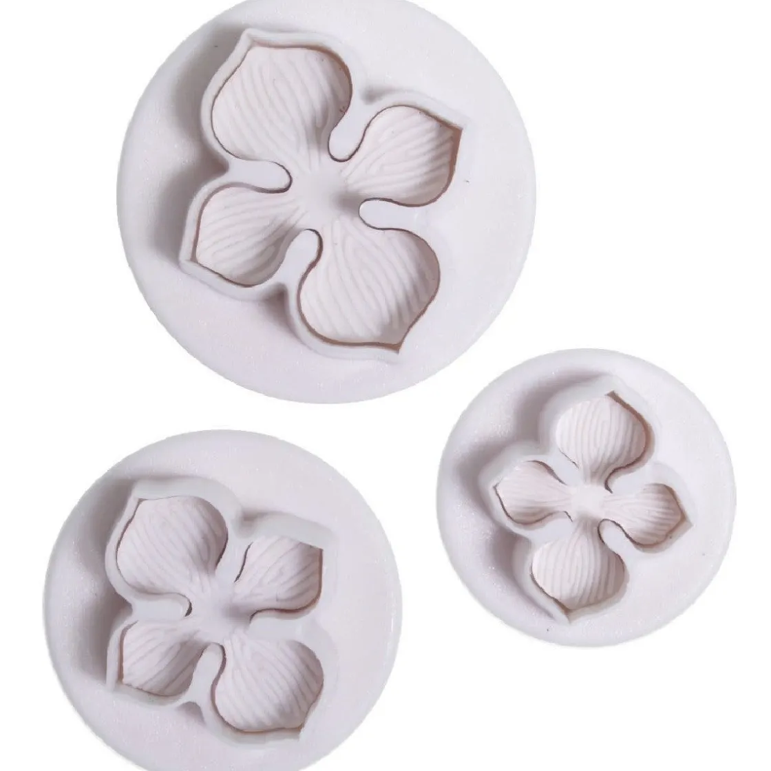 Culpitt Plunger Cutter Set Hortensia 3st.* Bloem En Blad Stekers