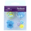 Culpitt Suikerdecoratie ABC Baby Blauw 12st.* Figuur Decoraties