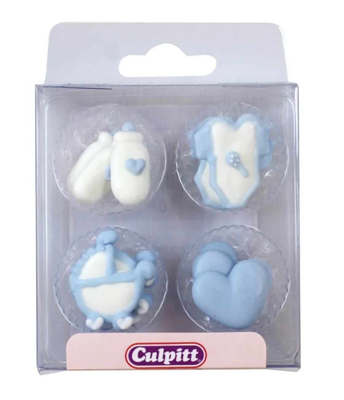 Culpitt Suikerdecoratie Baby Jongen 12st.* Figuur Decoraties