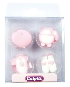 Culpitt Suikerdecoratie Baby Meisje 12st.* Figuur Decoraties