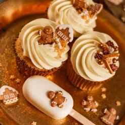 Culpitt Suikerdecoratie Gingerbread 25mm 200st.* Figuur Decoraties