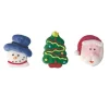 Culpitt Suikerdecoratie Kerst (3 designs) 240st.* Figuur Decoraties