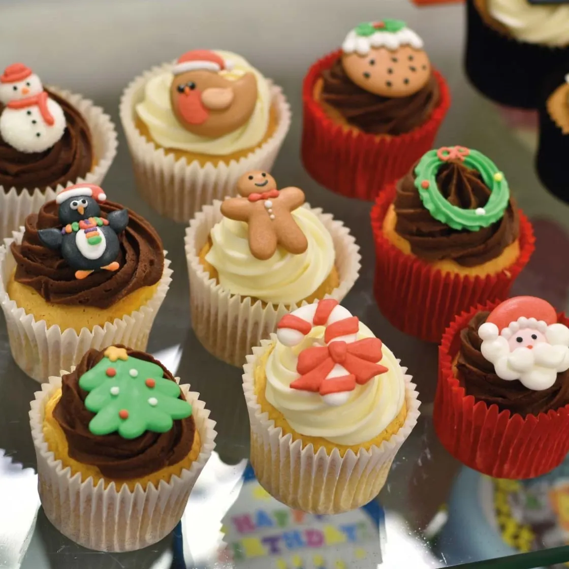 Culpitt Suikerdecoratie Kerstmis 35mm 90st.* Figuur Decoraties