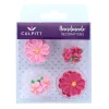 Culpitt Suikerdecoratie Madeliefjes Assortiment Roze 14st.* Bloem Decoraties