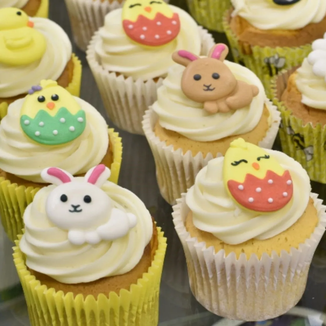 Culpitt Suikerdecoratie Pasen 35mm 90st.* Figuur Decoraties