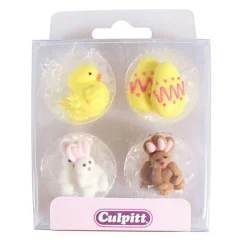 Culpitt Suikerdecoratie Pasen 27mm 12st.* Figuur Decoraties