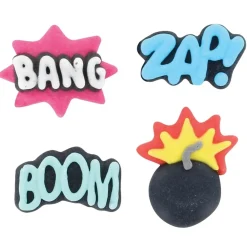 Culpitt Suikerdecoratie Stripboek 25mm 10st.* Figuur Decoraties