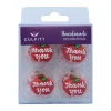 Culpitt Suikerdecoratie Thank You Appel 25mm 12st.*** Figuur Decoraties