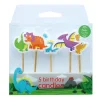Culpitt Taartkaarsjes Dino 5st.* Kaarsjes En Vuurwerk