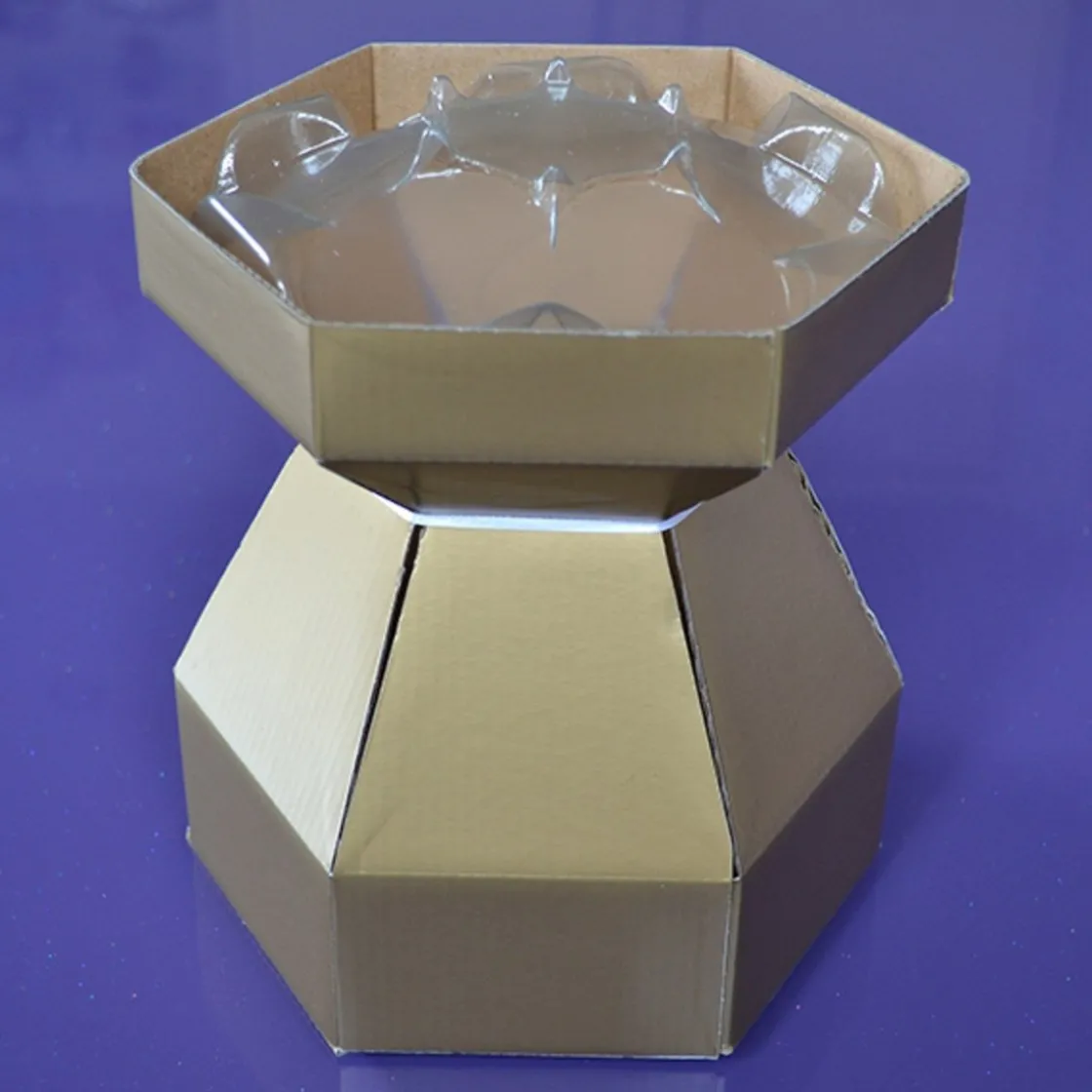 BrandNewCake Cupcake Doos Boeket Goud Ø18x19cm* Cupcake Doosjes