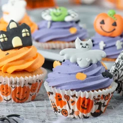 Decora Cupcake Vormpjes Halloween Ø50x32(h) 36 stuks* Bakvormen Papier