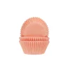 House of Marie Cupcake Vormpjes HoM Abrikoos 50x33mm. 50st.* Bakvormen Papier