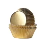 House of Marie Cupcake Vormpjes HoM Folie Goud 51x38mm. 24st.* Bakvormen Papier