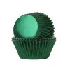 House of Marie Cupcake Vormpjes HoM Folie Groen 51x38mm. 24st.* Bakvormen Papier