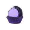 House of Marie Cupcake Vormpjes HoM Folie Paars 51x38mm. 24st.* Bakvormen Papier
