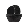 House of Marie Cupcake Vormpjes HoM Folie Zwart 51x38mm. 24st.* Bakvormen Papier