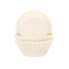 House of Marie Cupcake Vormpjes HoM Ivoor 50x33mm. 50st.* Bakvormen Papier