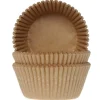 House of Marie Cupcake Vormpjes HoM Kraft 48x32mm. 50st.* Bakvormen Papier