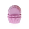 House of Marie Cupcake Vormpjes HoM Licht Roze 50x33mm. 50st.* Bakvormen Papier
