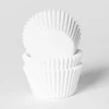 House of Marie Cupcake Vormpjes HoM MINI Wit 35x23mm. 60st.* Bakvormen Papier