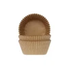 House of Marie Cupcake Vormpjes HoM MINI Kraft 35x23mm. 60st.* Bakvormen Papier