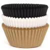 House of Marie Cupcake Vormpjes HoM Naturel Assortiment 50x33mm. 75st.* Bakvormen Papier