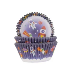 House of Marie Cupcake Vormpjes HoM Ruimte 50x33mm. 50st.* Bakvormen Papier