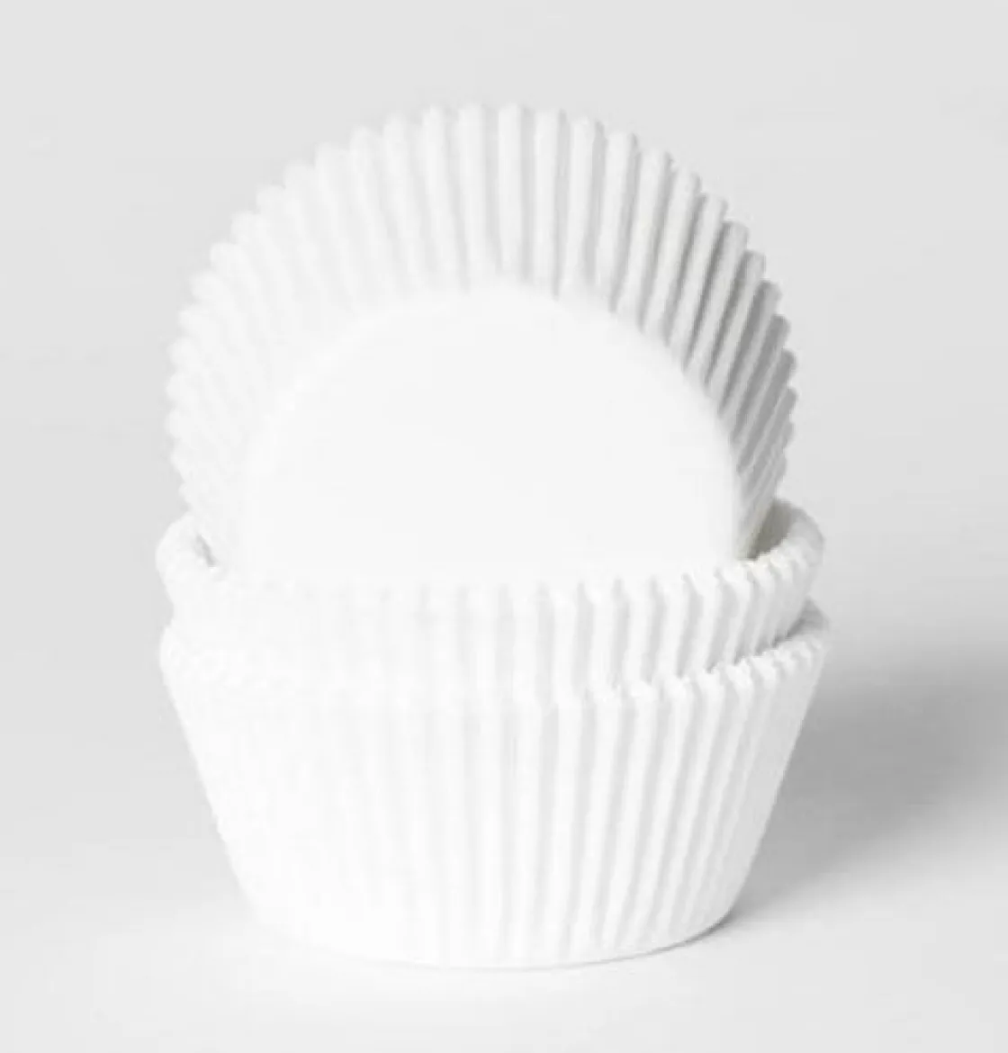House of Marie Cupcake Vormpjes HoM Wit 50x33mm. 50st.* Bakvormen Papier