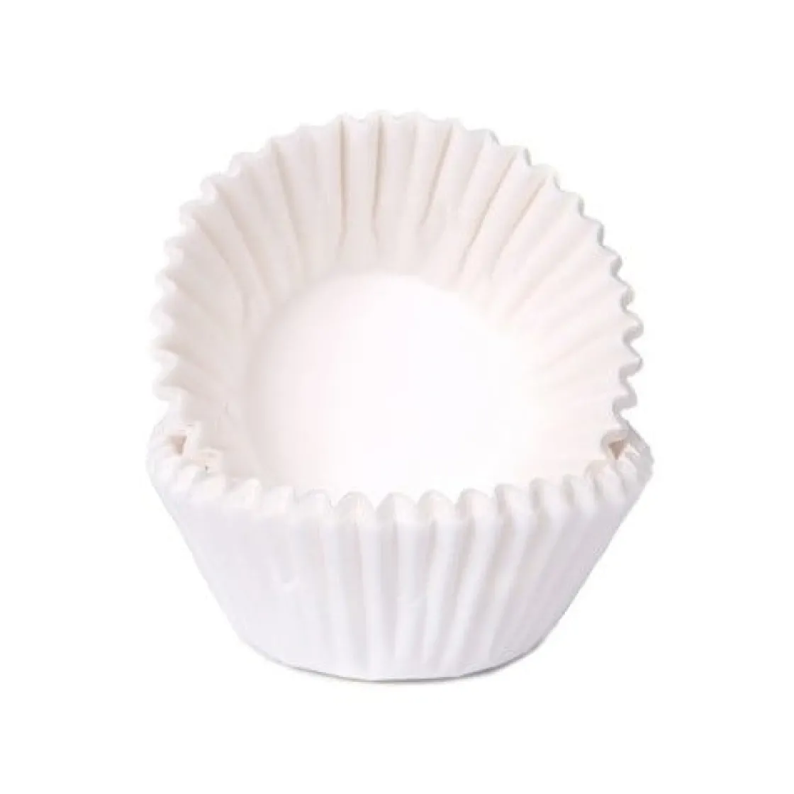 House of Marie Cupcake Vormpjes HoM Wit Petitfour 25x19mm. 100st.* Bakvormen Papier