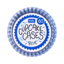 PME Cupcake Vormpjes Blauw 60 stuks* Bakvormen Papier