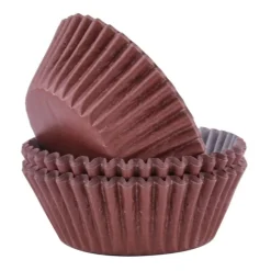PME Cupcake Vormpjes Chocolade Bruin 60 stuks* Bakvormen Papier
