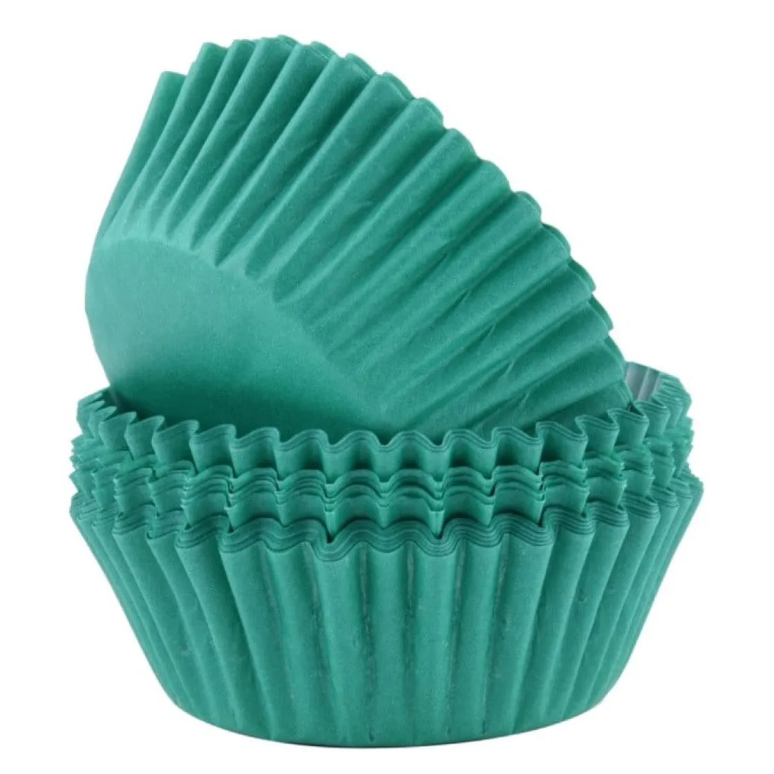PME Cupcake Vormpjes Groen 60 stuks* Bakvormen Papier
