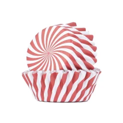 PME Cupcake Vormpjes Kerst Zuurstok 30 stuks* Bakvormen Papier