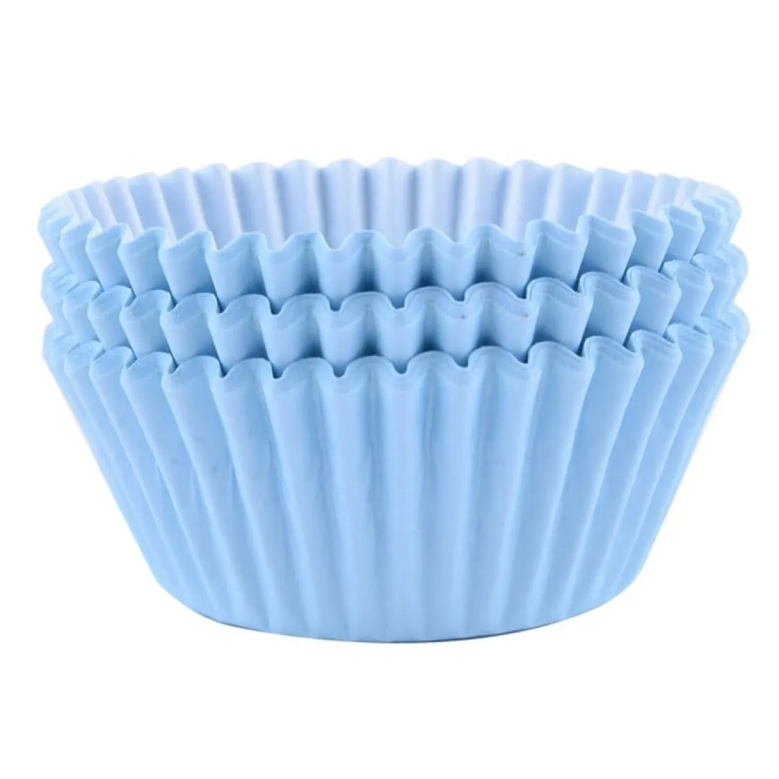 PME Cupcake Vormpjes Licht Blauw 60 stuks* Bakvormen Papier