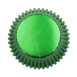 PME Cupcake Vormpjes Metallic Groen 30 stuks* Bakvormen Papier