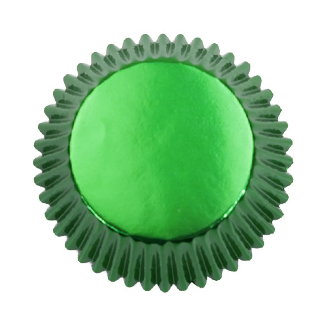 PME Cupcake Vormpjes Metallic Groen 30 stuks* Bakvormen Papier
