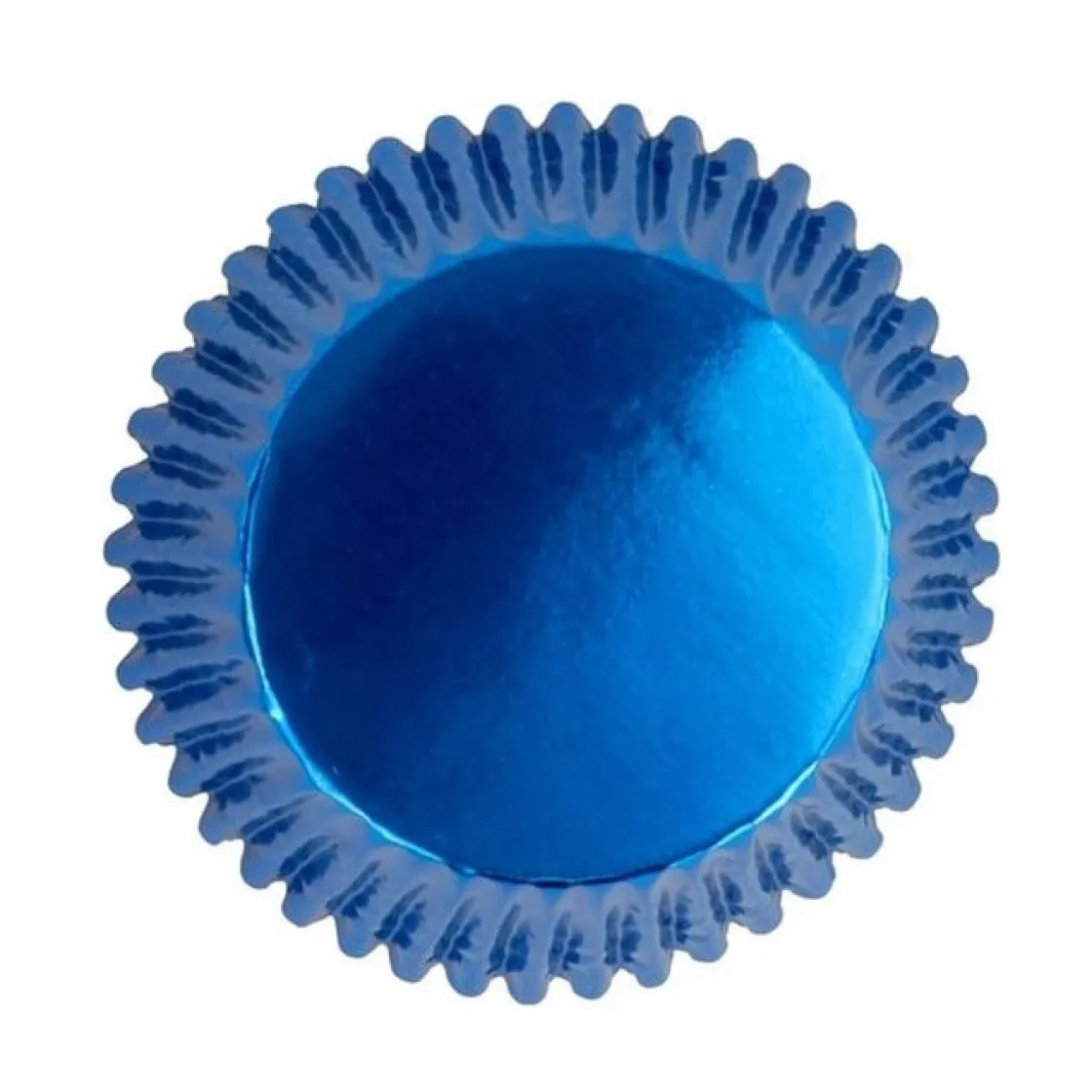 PME Cupcake Vormpjes Metallic Blauw 30 stuks* Bakvormen Papier