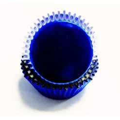PME Cupcake Vormpjes Metallic Blauw 30 stuks* Bakvormen Papier