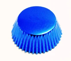 PME Cupcake Vormpjes Metallic Blauw 30 stuks* Bakvormen Papier