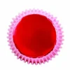PME Cupcake Vormpjes Metallic Rood 30 stuks* Bakvormen Papier