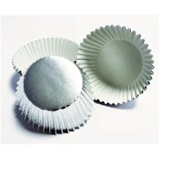 PME Cupcake Vormpjes MINI Zilver 45 stuks* Bakvormen Papier