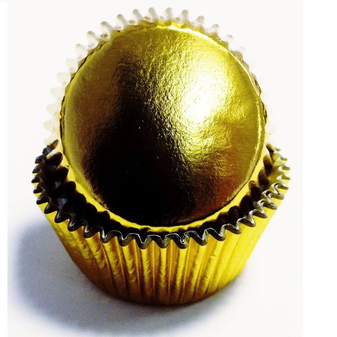 PME Cupcake Vormpjes MINI Goud 45 stuks* Bakvormen Papier