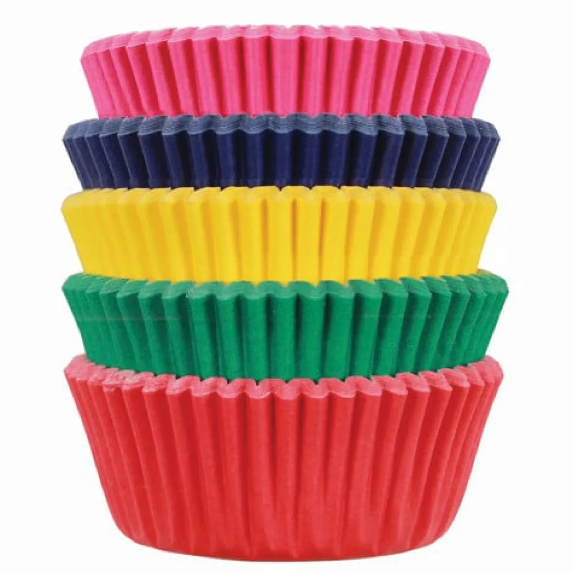PME Cupcake Vormpjes MINI Kleuren carnival 100 stuks* Bakvormen Papier